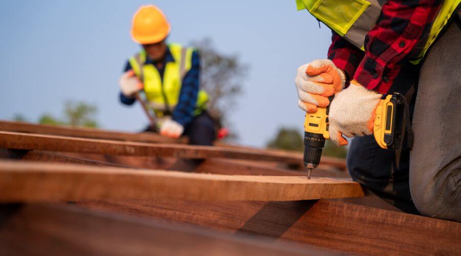 Professional metal roof installation in Columbia City, IN